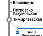 Тимирязевский метро